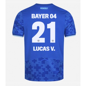 Bayer Leverkusen Lucas Vazquez #21 Maglia Gara Terza Repliche 2025-26 Maniche Corte